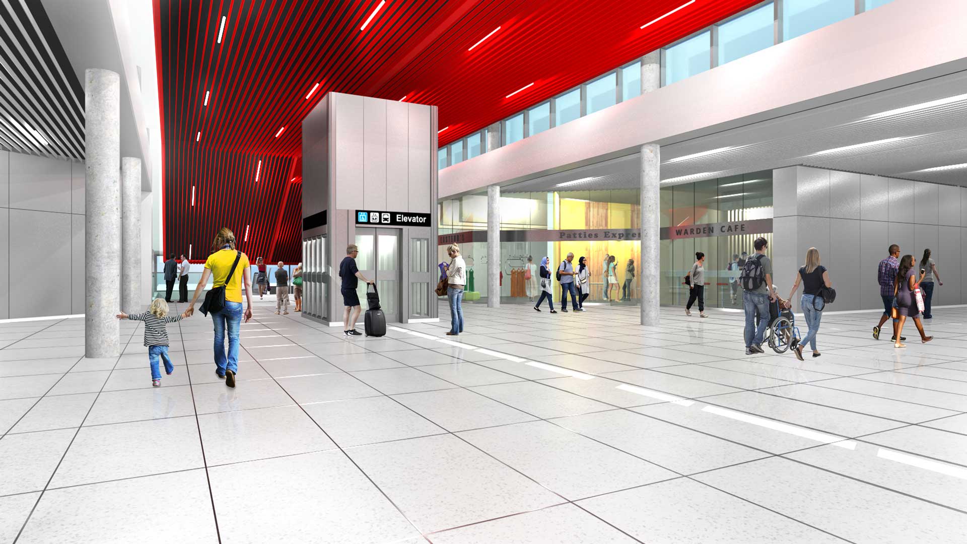 Concourse Render