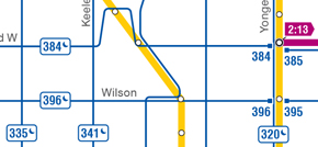 Ttc Night Bus Map Routes & Schedules