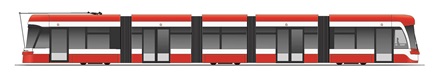 Low-Floor Light Rail vehicle